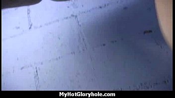 Sexy Wild Lady Deepthroats At Gloryhole 19