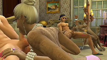 Rote Kugeln und feuchte Haut