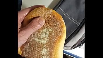 Fuck bread and cum
