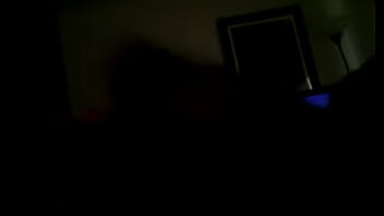 Footjob in the dark giving by T.C