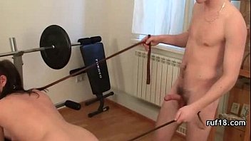 Takes it rough from behind...