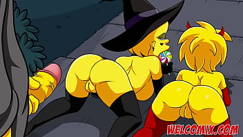 Special Halloween Night! Simpsons Porn! Simptoons ...