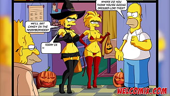 Special Halloween Night! Simpsons Porn! Simptoons ...