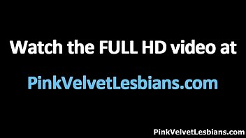 Cute brunette girl loves licking her