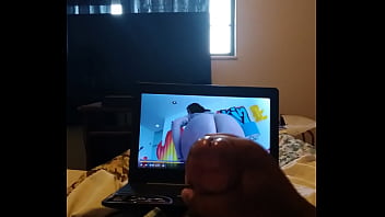 Masterbating to girl butt...
