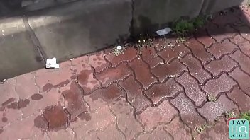 Japanese Power Pissing in Public