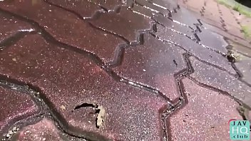 Japanese Power Pissing in Public