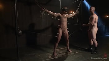 [BoundGods] Tormented Without Mercy - Connor Patricks Suffers Tight Metal Bondage - Adam Herst, Connor Patricks