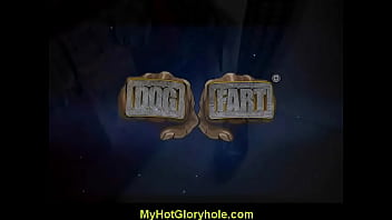 Amazing dick blowjob through a gloryhole 10
