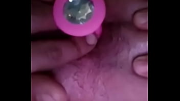 Buttplug in my ass stretch gape
