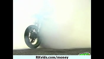 Desperate teen naked in public and fucks to pay rent 4