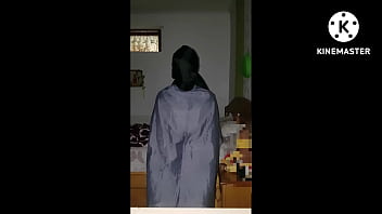 Compilation Silly Shy Boy Under Satin Sheet & Gagged...