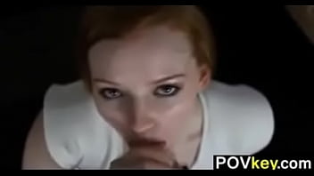 Redhead Real Estate Agent Sucking Cock