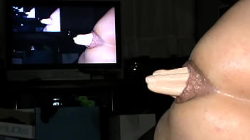 anal, dildo, surprise