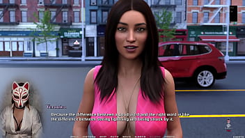 Fox-Maske: Blauer Hemd-Mann hart gefickt!