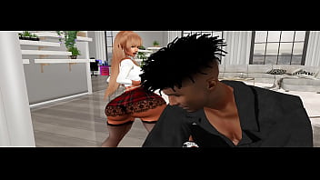 animation, black cock, bbc, big tits