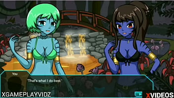 Hentai Blue Babes Blowjob Footjob Sex Scenes From Gameplay