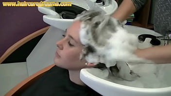 shampooing, salon