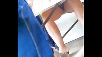 Upskirt under table