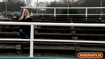 MIA MAGMA Blonde German Threesome