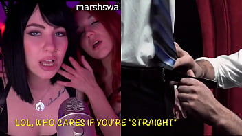 Webcam girls watch you get spanked (subtitles)