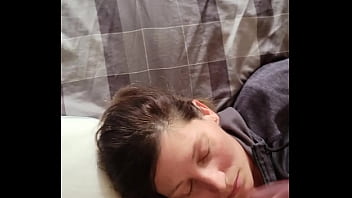 Giving wife huge facial Giving wife huge facial