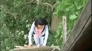 Busty German Milf fucks Young Boy Outdoor