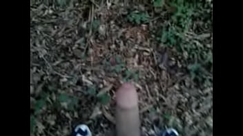 Spits Cum In The Woods...