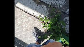 Piss close train station...