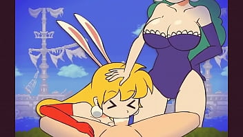 Double bunny girl fuck hentai