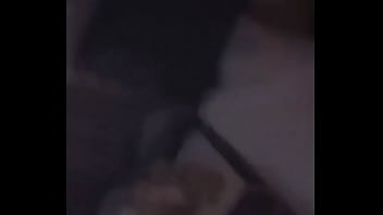 Busty blonde fucked behind boyfriends back