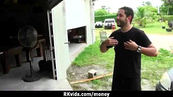 Sexy wild chick gets paid to fuck 8