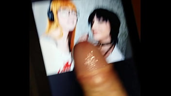 Rebecca Ford & Megan Everett Cosplay Cumtribute...