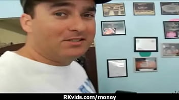 Sexy wild chick gets paid to fuck 2