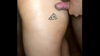 Fucking in the Shower and my Boyfriend Cums on my Body