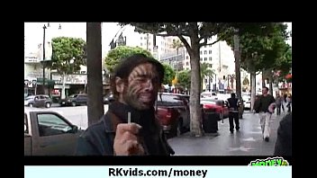 Getting a chick from public and fuck her for money 3