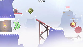 Arctic Alpine 100% (1 coin) - Geometry Dash