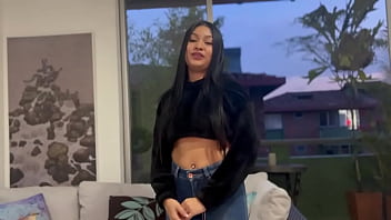 Mia Teen’s First Time on Camera – Latina Casting Audition