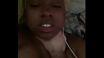 Dumb Young Black Bitch Getting Chocked & Old White Guy...