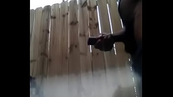 Watching MILF neighbor garden