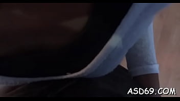 Prick Riding From Astounding Brunette Maid...