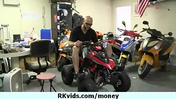 Sexy girl loves sex and money 13