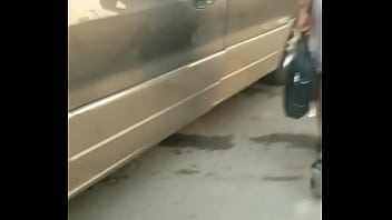 Hot secretary ass going home after the days job...