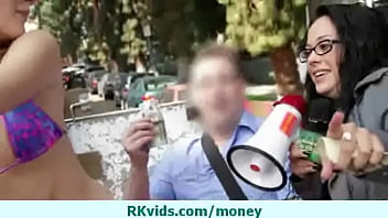 Smooth guy pays nasty chick for sex 28