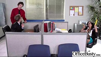 (selena santana) Sexy Girl With Big Boobs Banged In Office movie-28