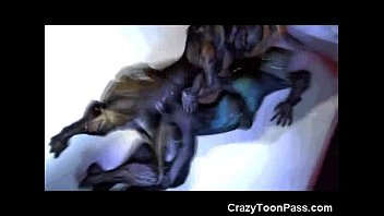 3D Alien Girls Ravaged by Aliens and Humans!
