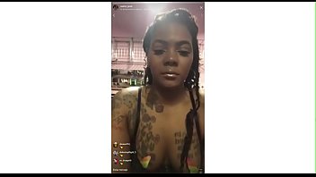 big ass, stripper, black, instagram live