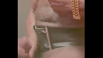 Leasure Day Leather Chill Workout &_ Edging Cum Scenes