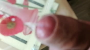 Slow motion cumshot
