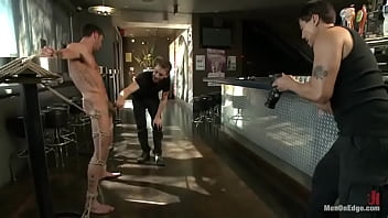 [MenOnEdge] Ripped Straight Bartender - Casey More